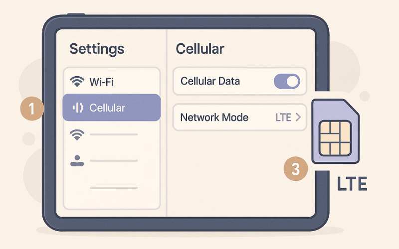 چگونه LTE را فعال کنیم؟ راهنمای جامع برای اتصال به اینترنت پرسرعت
